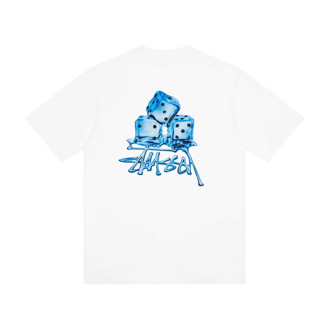 🔥 017# P55 （In Stock ） Stussy T Same Style ：Black White Size：S M L XL ： 260 ：